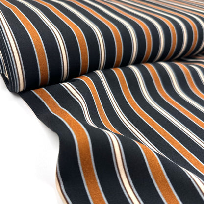 Caramel Stripe Polyester