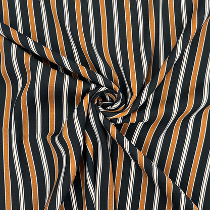 Caramel Stripe Polyester