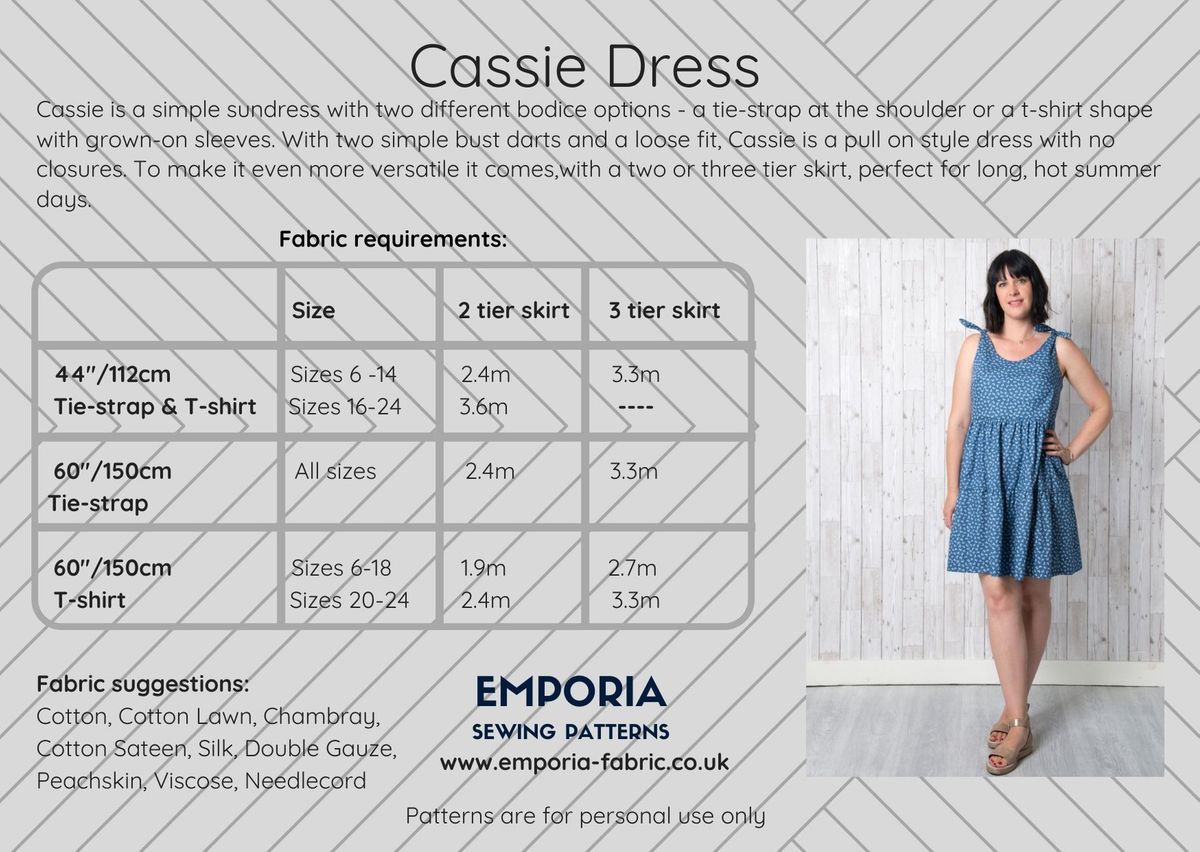 Emporia Patterns Cassie Dress