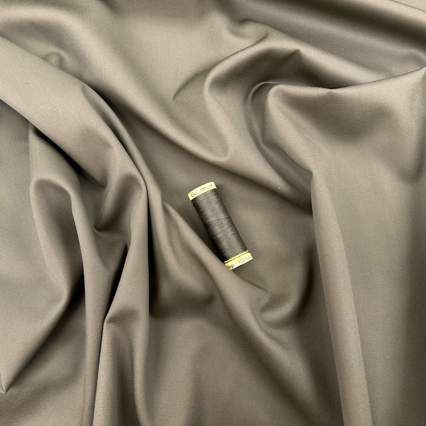 Cotton Tencel Twill - Khaki