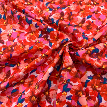 Dahlia Cotton Lawn - 1.4M Remnant