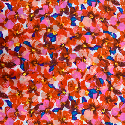 Dahlia Cotton Lawn - 1.4M Remnant