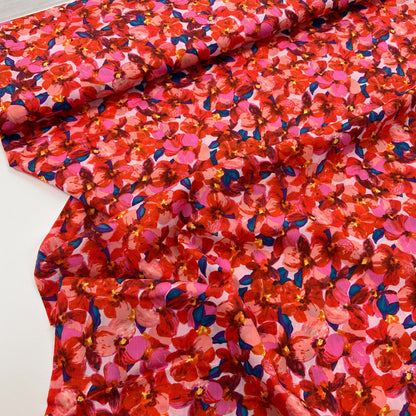 Dahlia Cotton Lawn - 1.4M Remnant