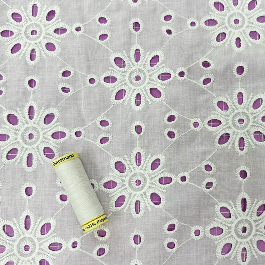 Daisy Eyelet Cotton