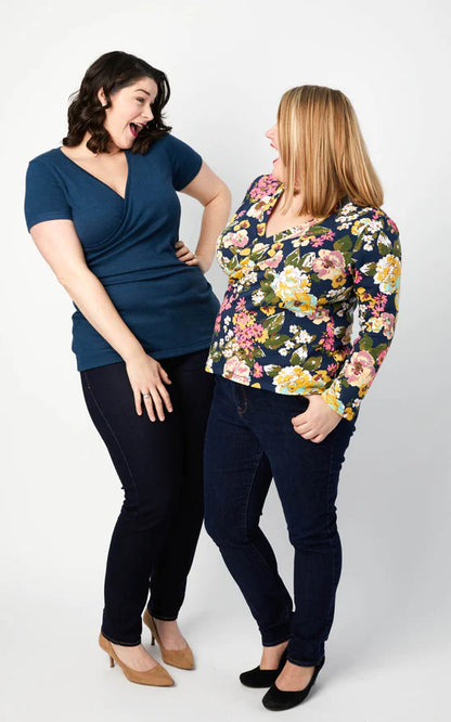 Cashmerette Dartmouth Top - Sizes 12-32