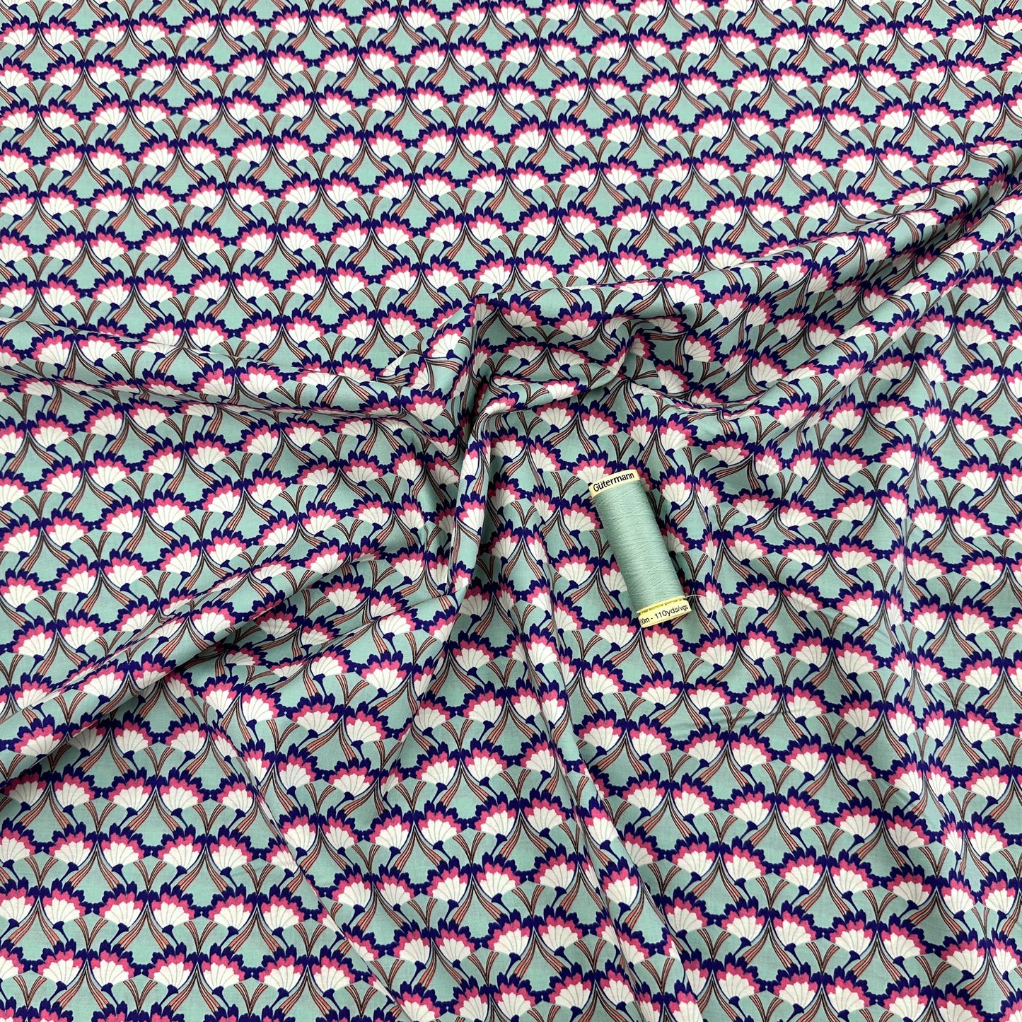 Deco Mint Cotton Lawn