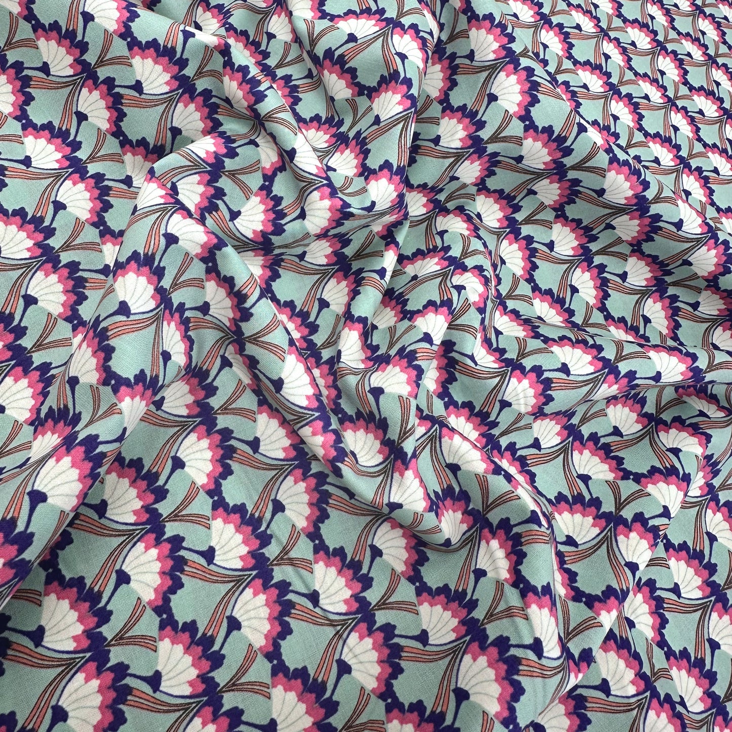 Deco Mint Cotton Lawn