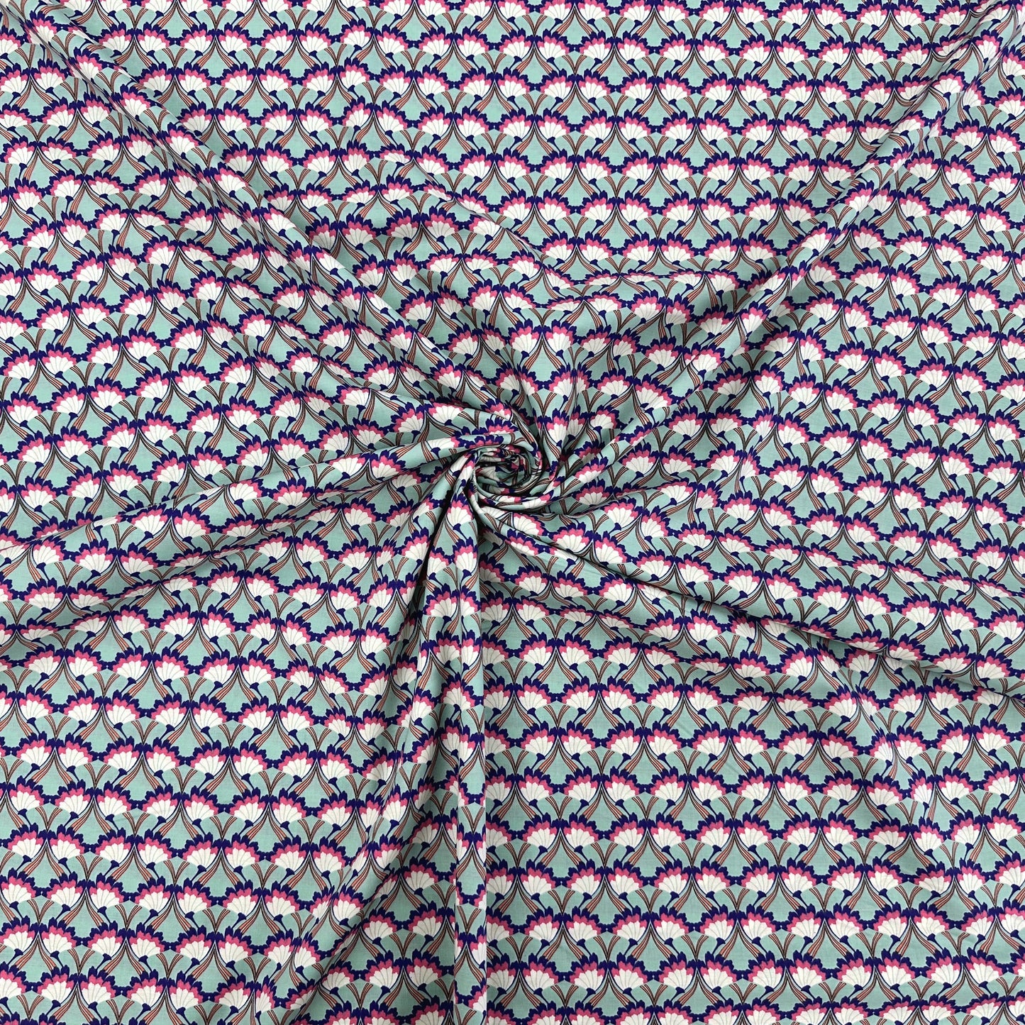 Deco Mint Cotton Lawn