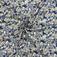 Denim Floral Pima Cotton Lawn