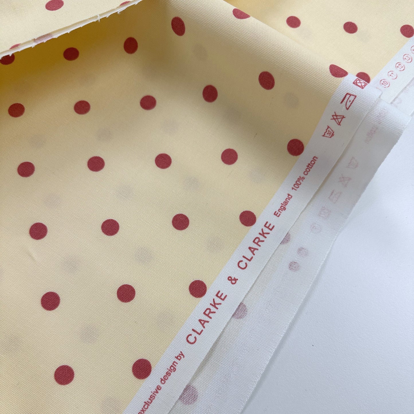 Dotty Cotton Duck