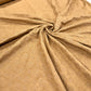 Embroidered Faux Suede Knit