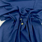 Fine Embroidered Cotton - Navy