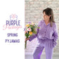 Purple Packages - Closet Core Patterns Fran Pyjamas - Ready To Sew Kit