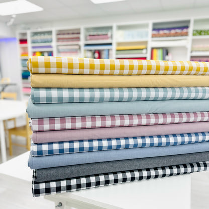 Yarn Dyed Chambray - Duck Egg