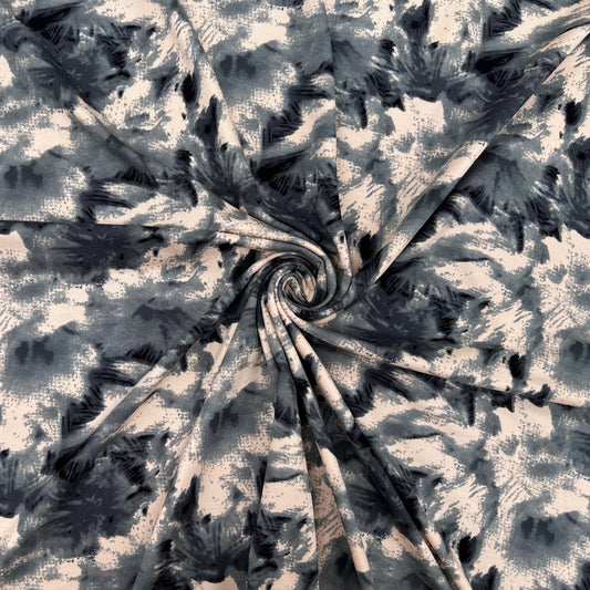 Soft Smudge Viscose Jersey - Beige