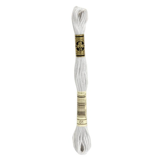 DMC Mouliné Embroidery Thread - 001