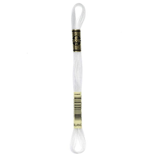 DMC Mouliné Embroidery Thread - Blanc
