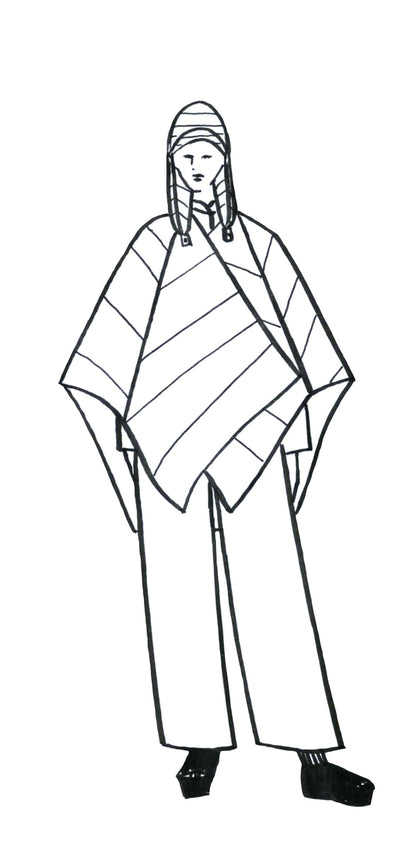 TAUKO - Hug Cape - PDF Pattern