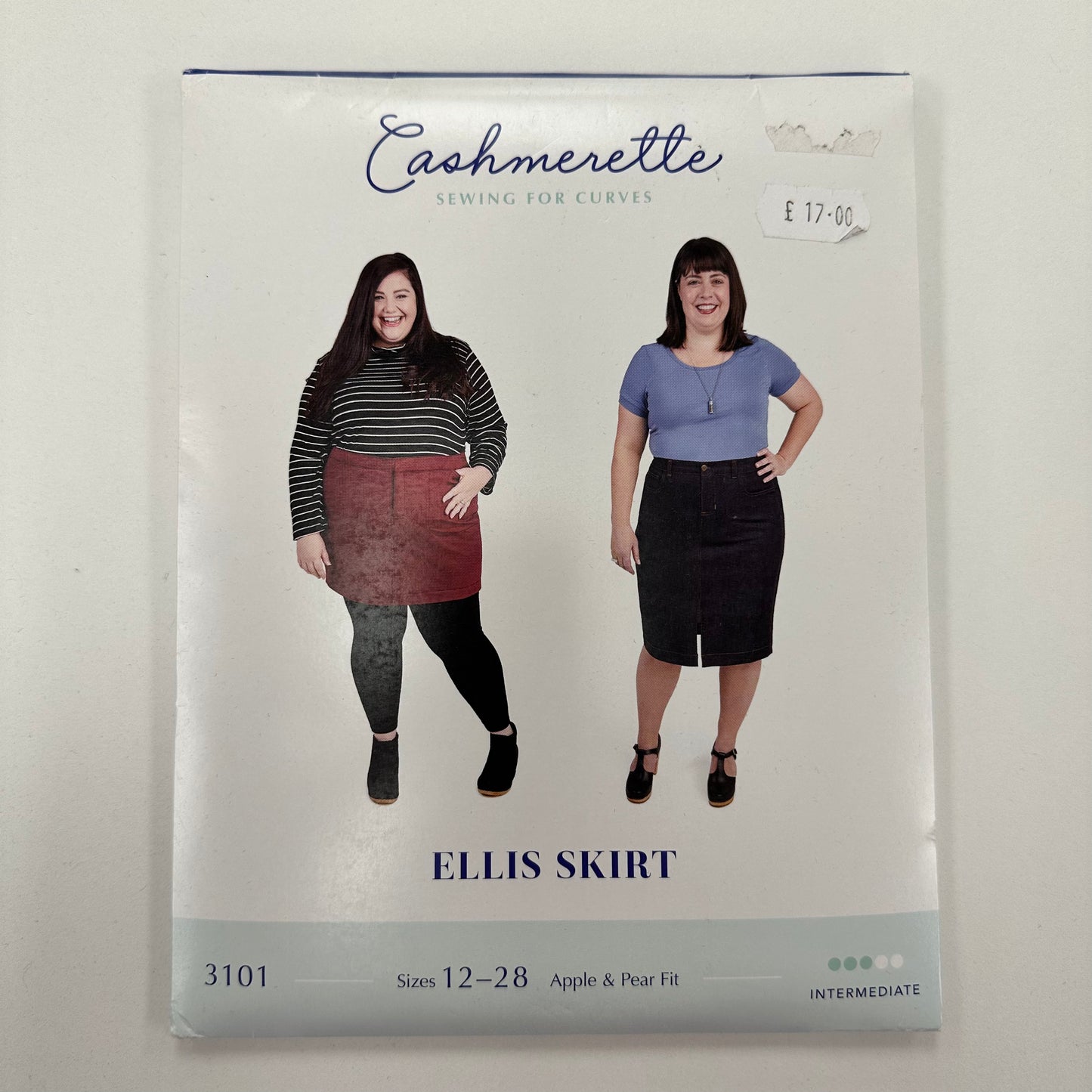 Cashmerette Ellis Skirt - Sizes 12-28 - Marked Cover