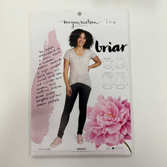 Megan Nielsen Briar Sweater & T-Shirt - Marked Cover