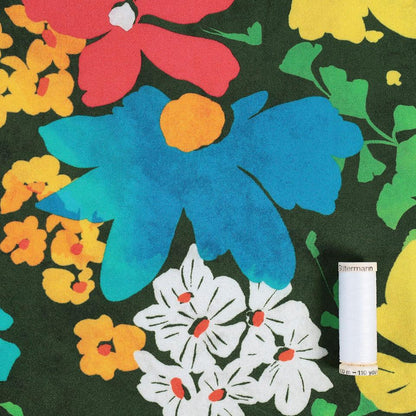 Fabric Godmother - Paige Floral Viscose Twill