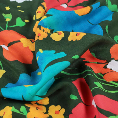 Fabric Godmother - Paige Floral Viscose Twill
