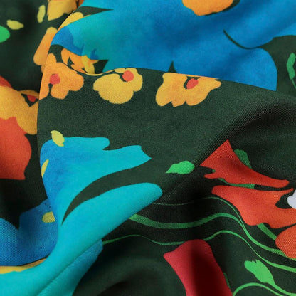 Fabric Godmother - Paige Floral Viscose Twill