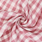 1cm Cotton Gingham - Dusky Pink