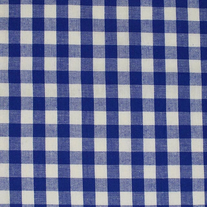 1CM Cotton Gingham - Royal