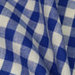 1cm Cotton Gingham - Royal