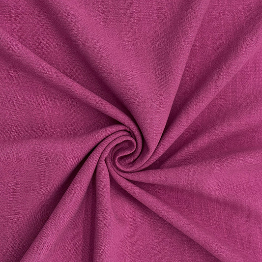 Linen Viscose Slub - Azalea