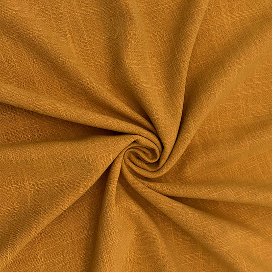 Linen Viscose Slub - Gold