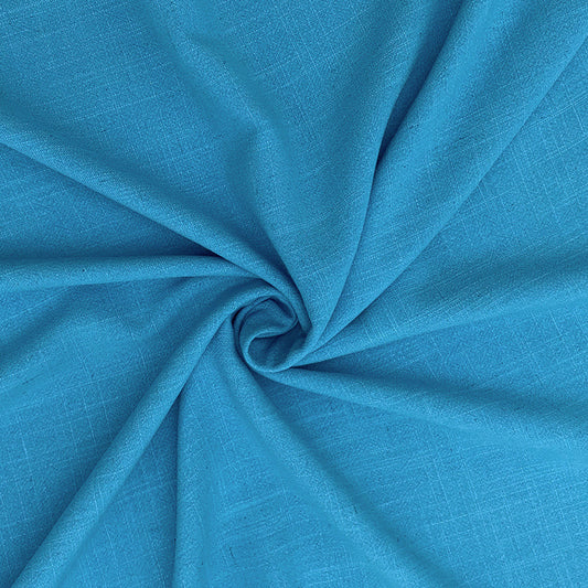 Linen Viscose Slub - Turquoise