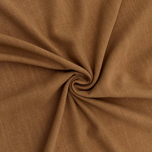 Linen Viscose Slub - Mocha