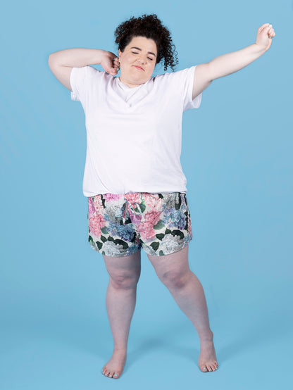 Tilly and the Buttons Jaimie Pyjama Shorts or Trousers - UK Sizes 4-34