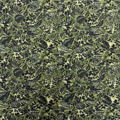 Inky Botanical Tencel Lawn