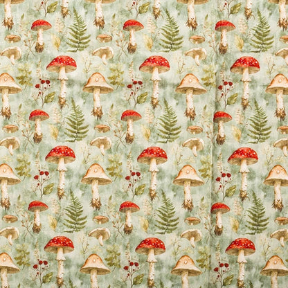 21 Wale Corduroy - Toadstools - 1.1M Remnant