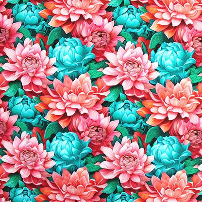 3D Floral Viscose