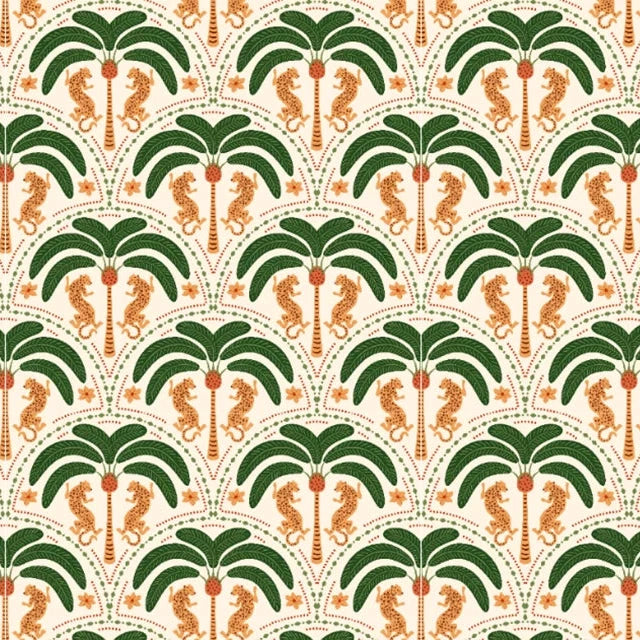 Tigers Viscose - 80CM Remnant