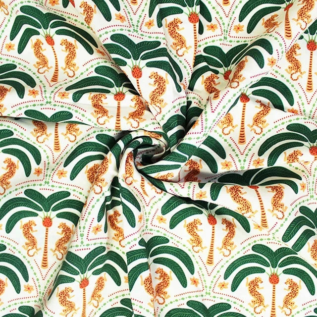 Tigers Viscose - 80CM Remnant