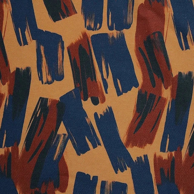 Brushstrokes Cotton Viscose Twill (Pre-Order)