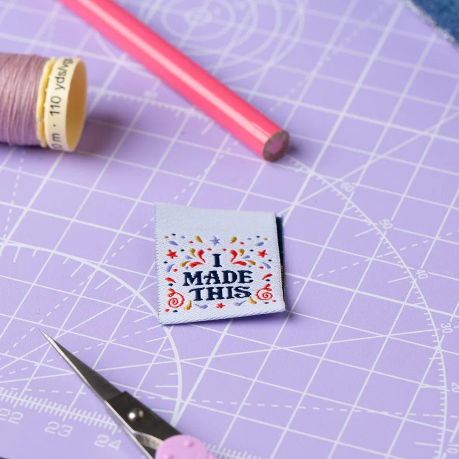 Little Rosy Cheeks - I Made This - Pack of 6 Sewing Labels