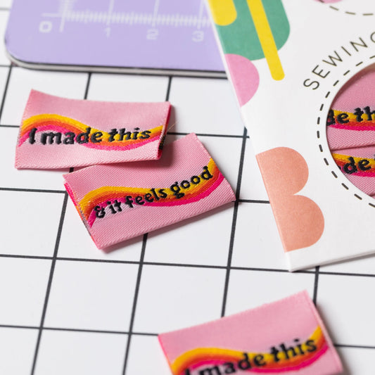 Little Rosy Cheeks - It Feels Good - Pack of 6 Sewing Labels