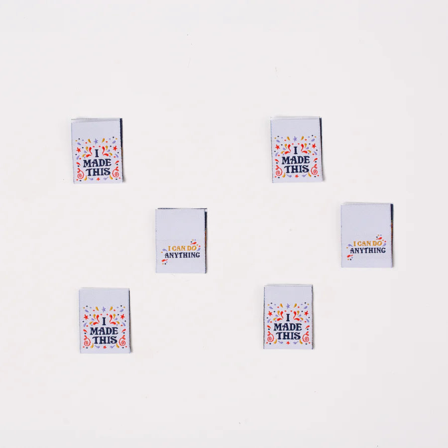 Little Rosy Cheeks - I Made This - Pack of 6 Sewing Labels