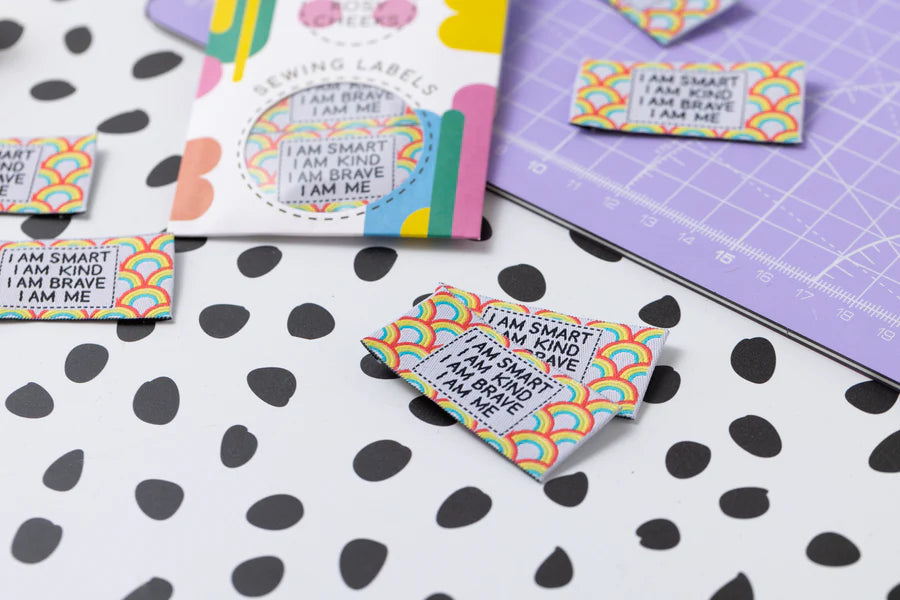 Little Rosy Cheeks - I Am Me - Pack of 6 Sewing Labels