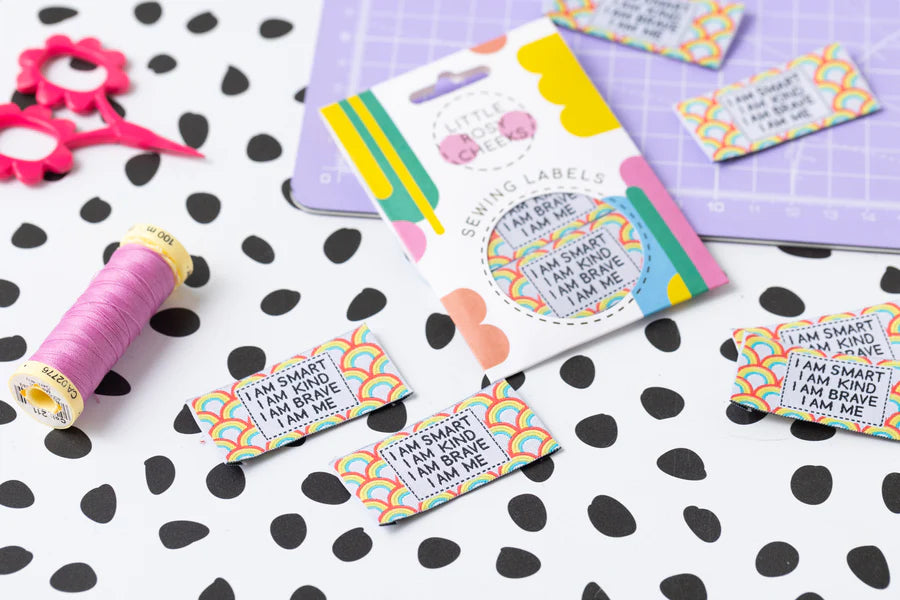 Little Rosy Cheeks - I Am Me - Pack of 6 Sewing Labels