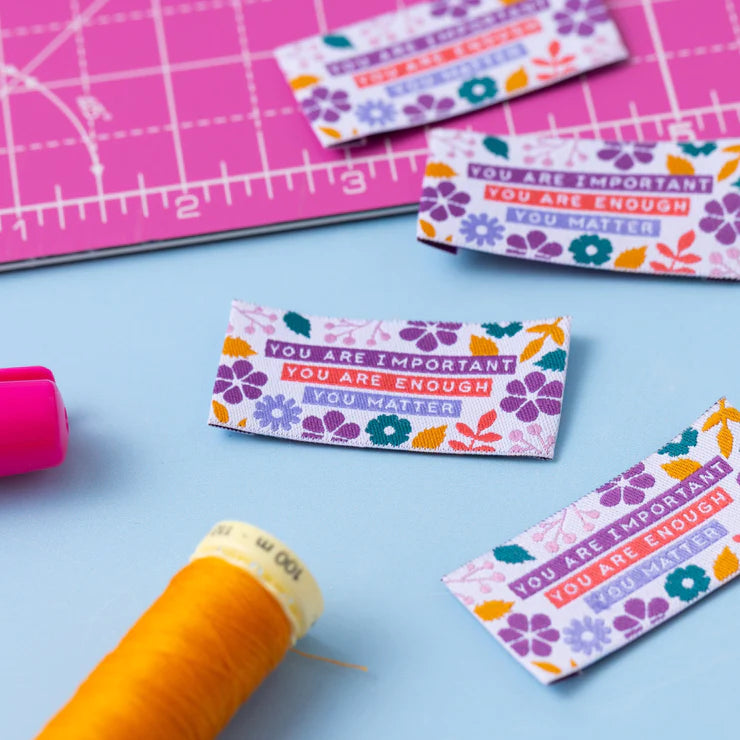Little Rosy Cheeks - You Matter - Pack of 6 Sewing Labels