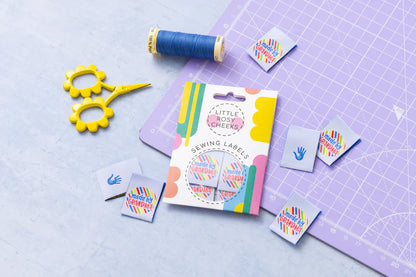 Little Rosy Cheeks - Made By Grandma - Pack of 6 Sewing Labels