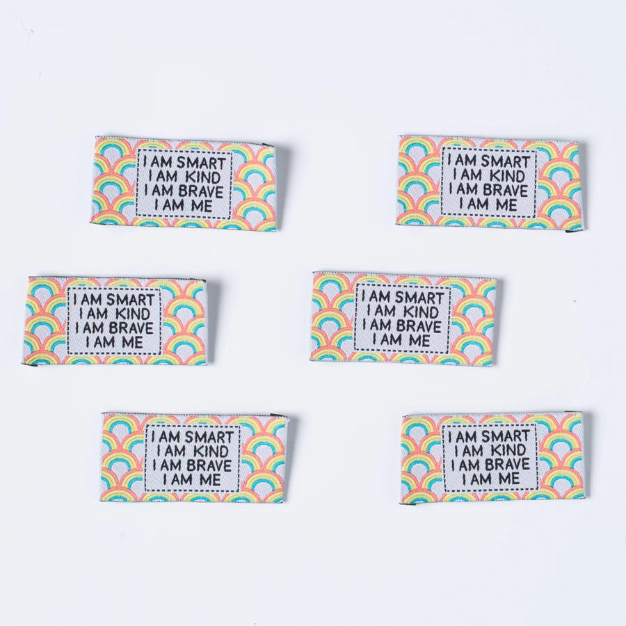 Little Rosy Cheeks - I Am Me - Pack of 6 Sewing Labels