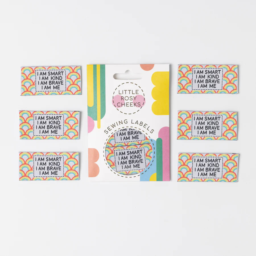 Little Rosy Cheeks - I Am Me - Pack of 6 Sewing Labels